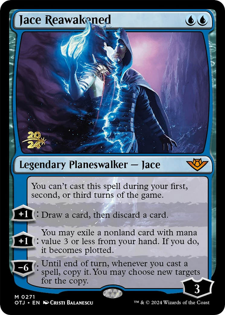 {@R} Jace Reawakened [Outlaws of Thunder Junction Prerelease Promos][PR OTJ 271]