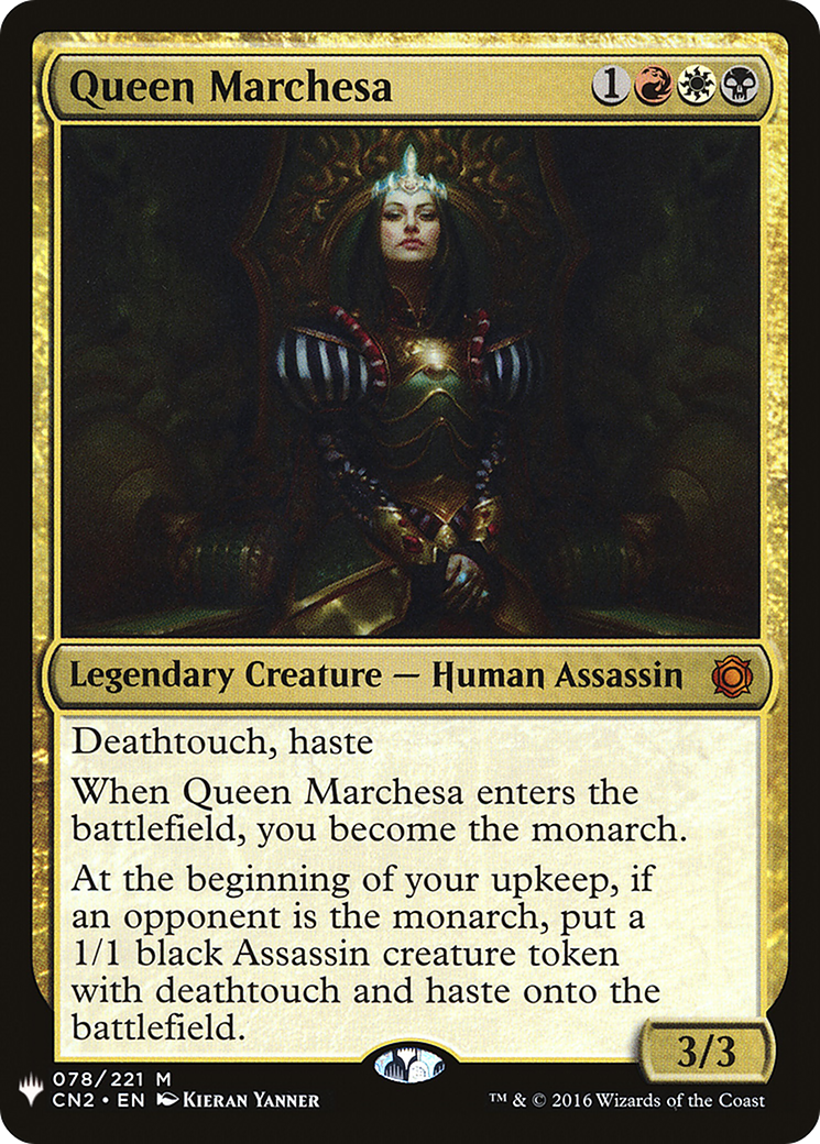 {R} Queen Marchesa [Mystery Booster][LS CN2 078]