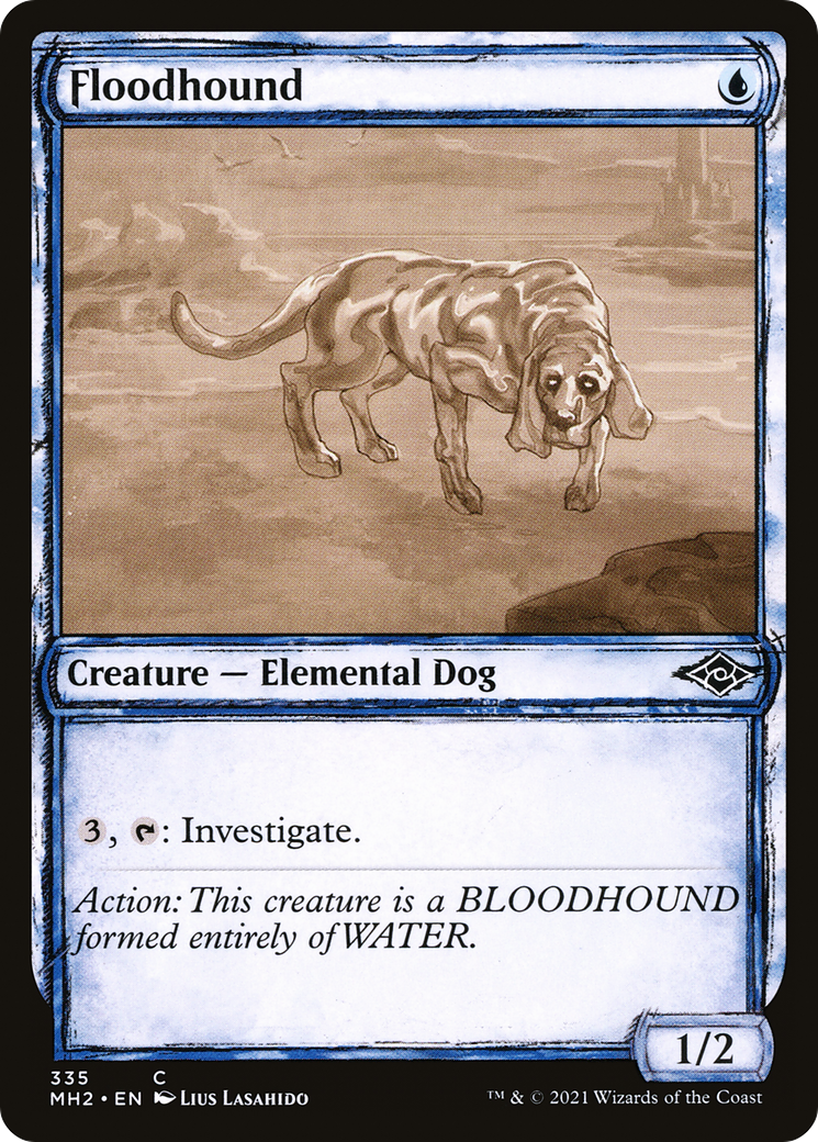 {C} Floodhound (Showcase): (Showcase) [Modern Horizons 2] [MH2 335]