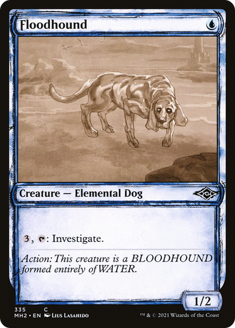 {C} Floodhound (Sketch) [Modern Horizons 2][MH2 335]