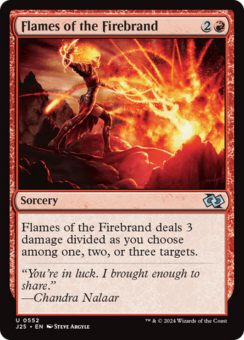 {C} Flames of the Firebrand [Foundations Jumpstart][J25 552]