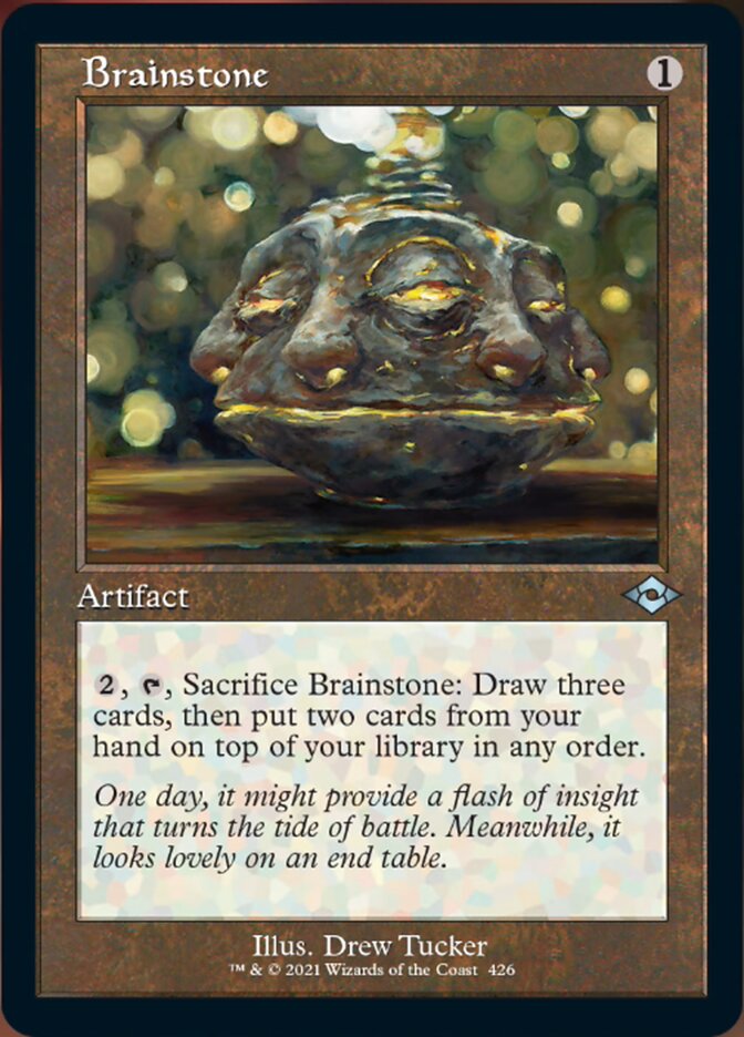{C} Brainstone (Retro Foil Etched) [Modern Horizons 2][RF ET MH2 426]
