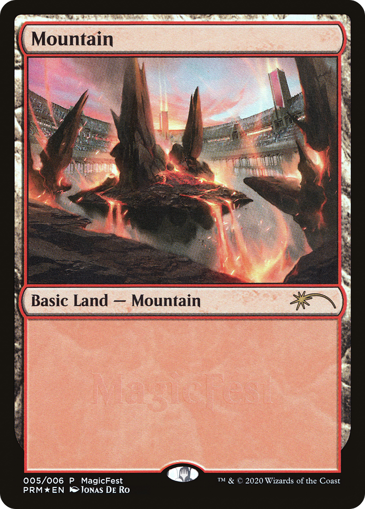 {B}[PA PRM20 005] Mountain (5) [MagicFest 2020]