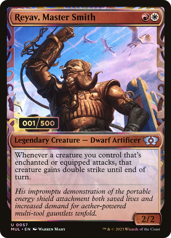 {C} Reyav, Master Smith (Serialized) [Multiverse Legends][SR MUL 187]