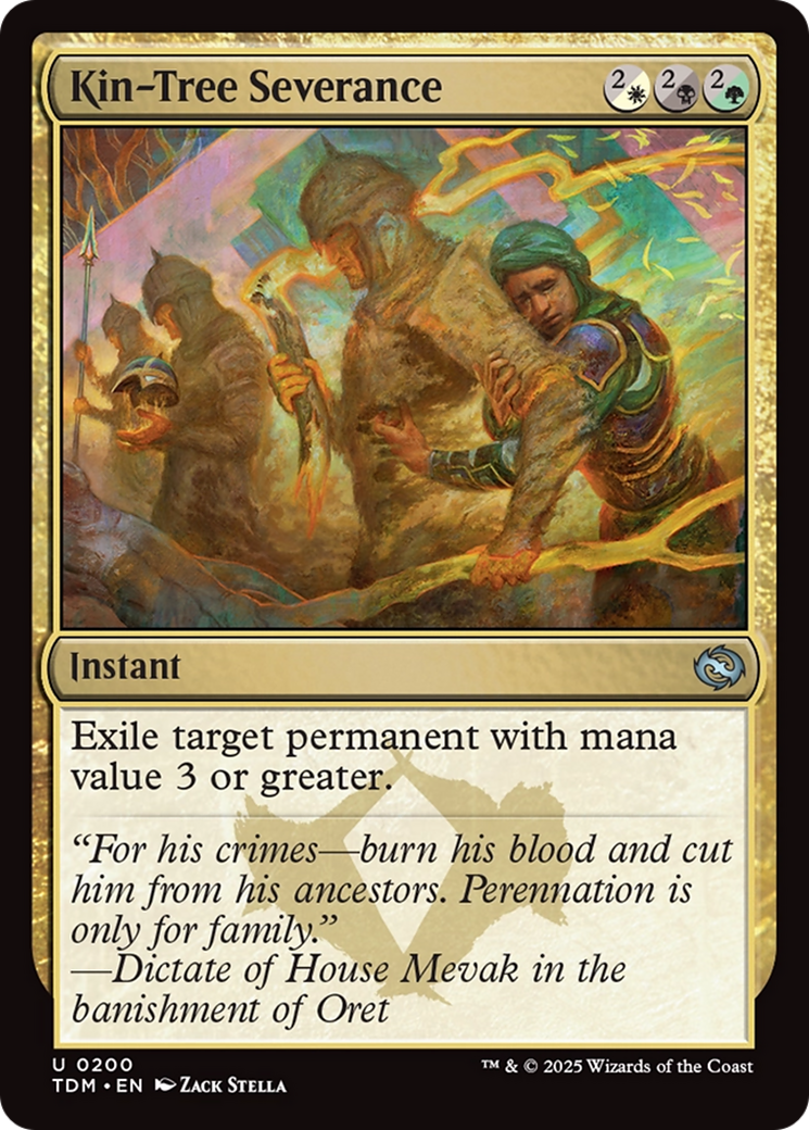 {@C} Kin-Tree Severance [Tarkir: Dragonstorm][TDM 200]