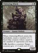 {R} Chittering Witch [Dungeons & Dragons: Adventures in the Forgotten Realms Commander][AFC 095]