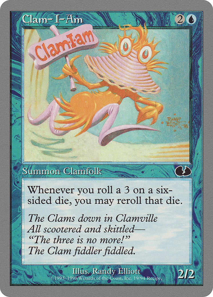 {C} Clam-I-Am [Unglued][UGL 019]