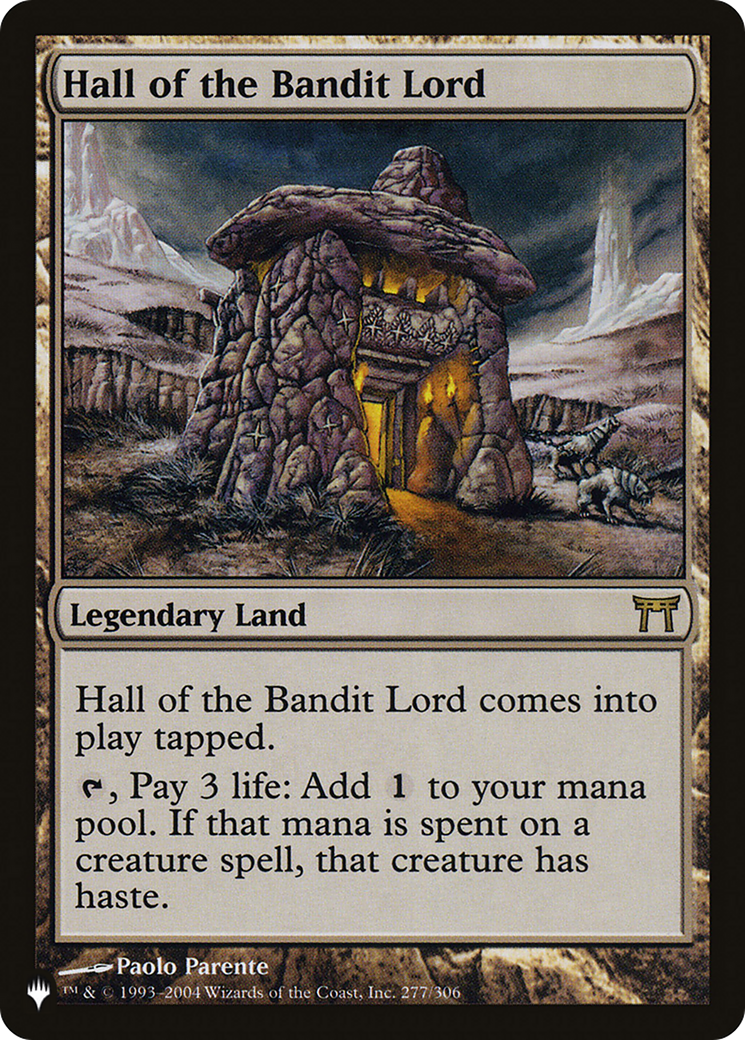 Hall of the Bandit Lord [LIST 277/306]