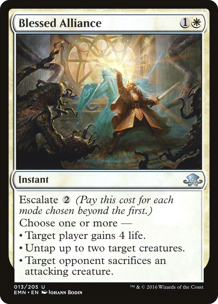{C} Blessed Alliance [Eldritch Moon][EMN 013]