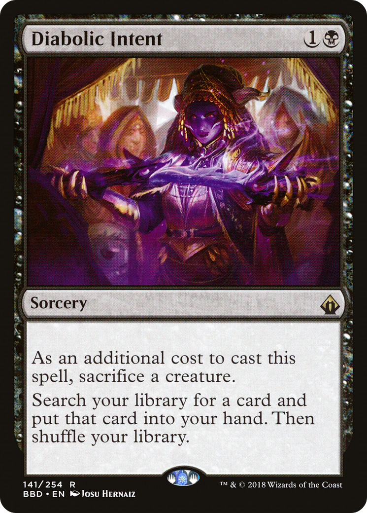 {R} Diabolic Intent [Battlebond][BBD 141]