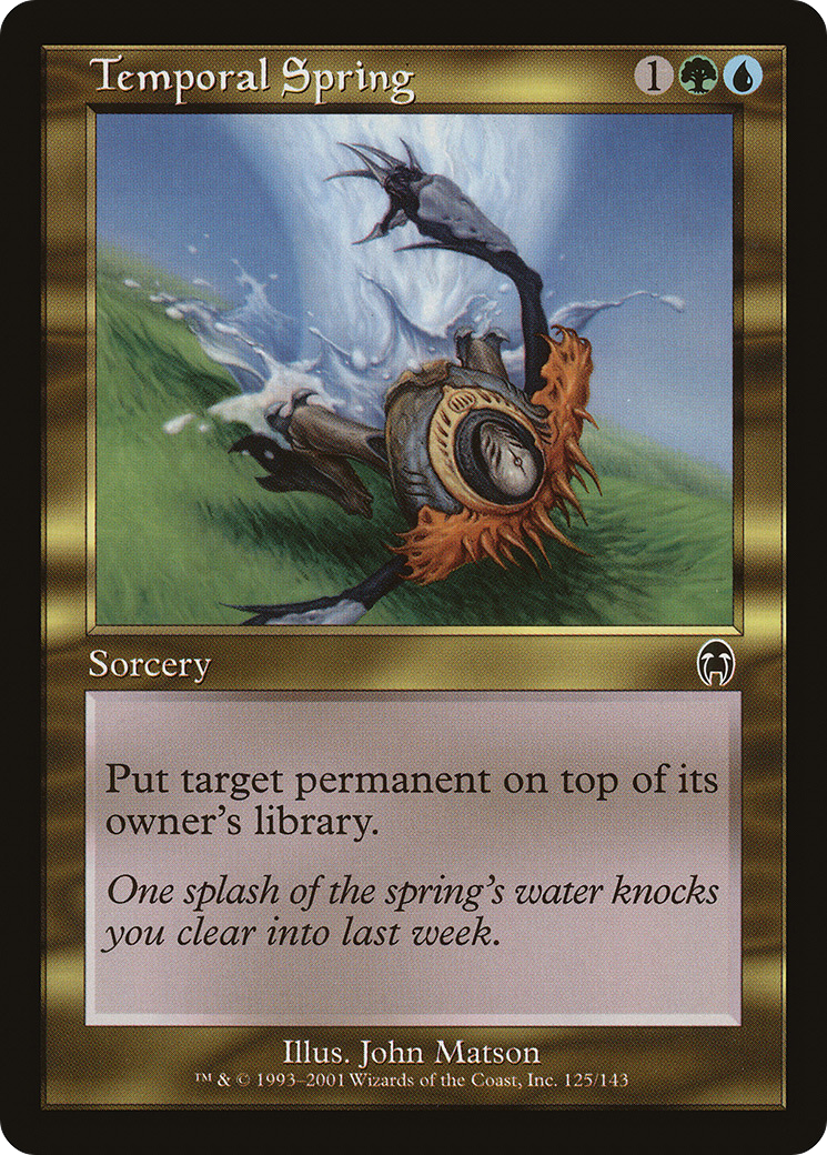 {C} Temporal Spring [Apocalypse][APC 125]