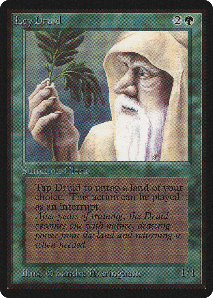 {C} Ley Druid [Beta Edition][LEB 206]