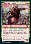 {C} Fearful Villager // Fearsome Werewolf [Innistrad: Crimson Vow][VOW 157]