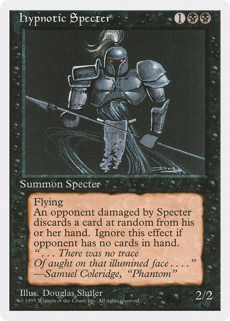 {C} Hypnotic Specter [Fourth Edition][4ED 142]
