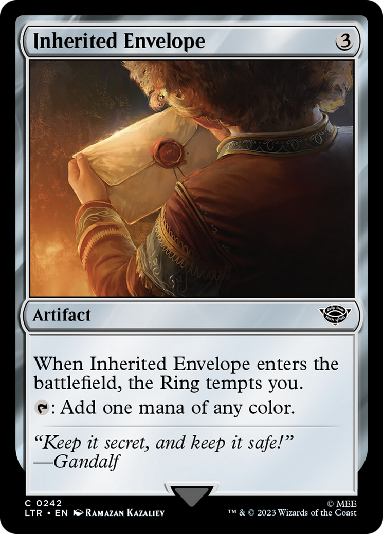 {C} Inherited Envelope [The Lord of the Rings: Tales of Middle-Earth][LTR 242]