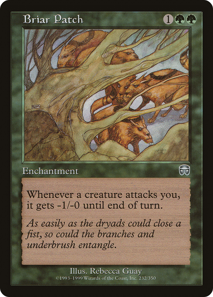 {C} Briar Patch [Mercadian Masques][MMQ 232]