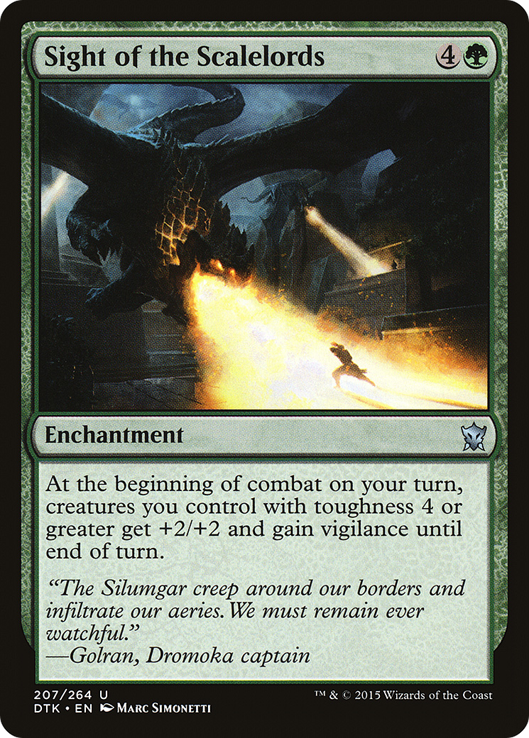 {C} Sight of the Scalelords [Dragons of Tarkir][DTK 207]