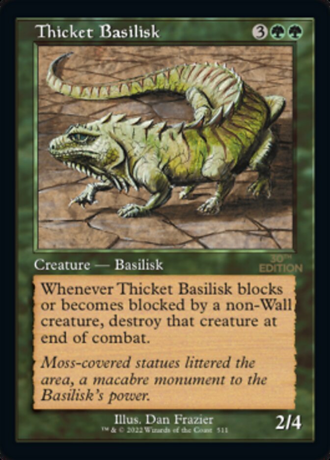 {C} Thicket Basilisk (Retro) [30th Anniversary Edition][30A 511]
