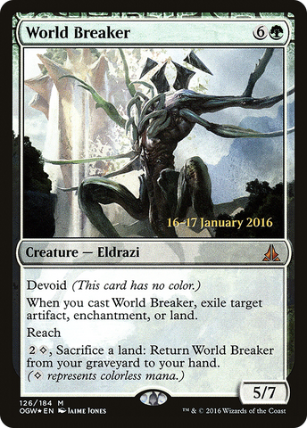 {R} World Breaker [Oath of the Gatewatch Prerelease Promos][PR OGW 126]