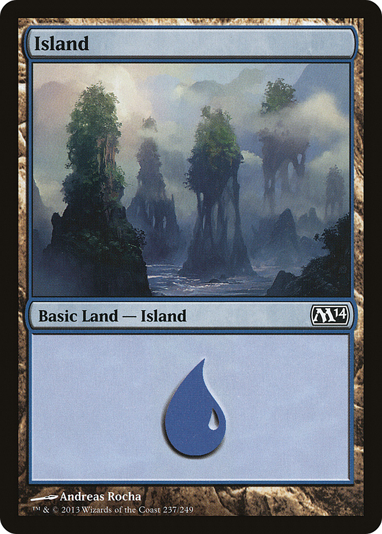 {B}[M14 237] Island (237) [Magic 2014]