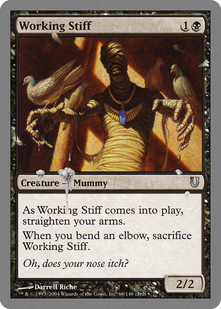 {C} Working Stiff [Unhinged][UNH 068]