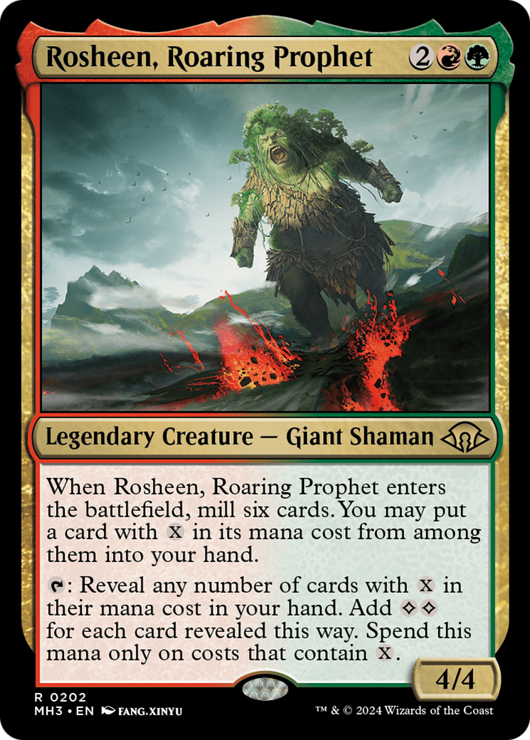 {R} Rosheen, Roaring Prophet [Modern Horizons 3][MH3 202]