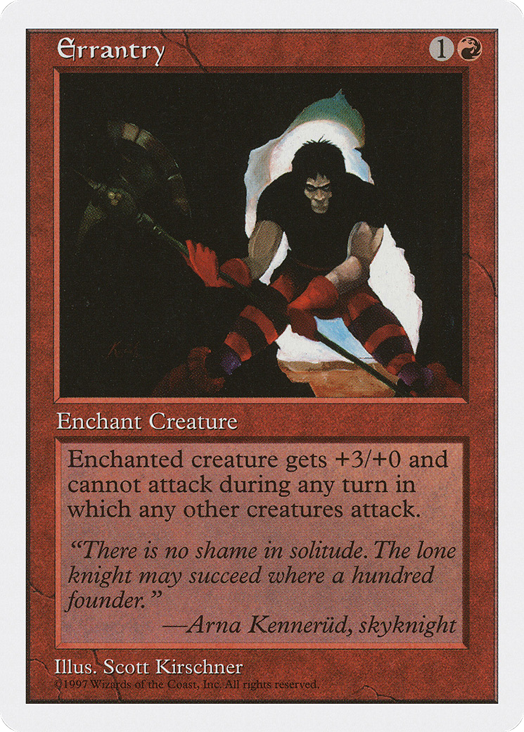 {C} Errantry [Fifth Edition][5ED 224]