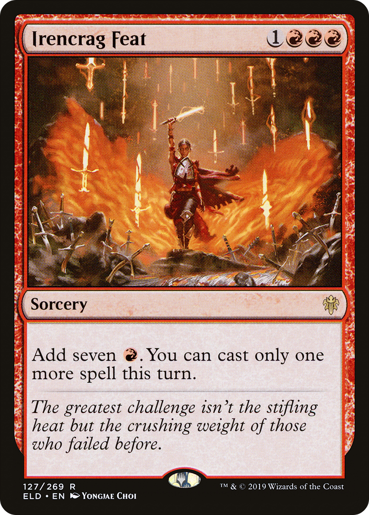 {R} Irencrag Feat [Throne of Eldraine][ELD 127]