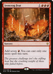 {R} Irencrag Feat [Throne of Eldraine][ELD 127]