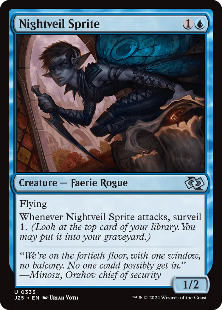 {C} Nightveil Sprite [Foundations Jumpstart][J25 335]