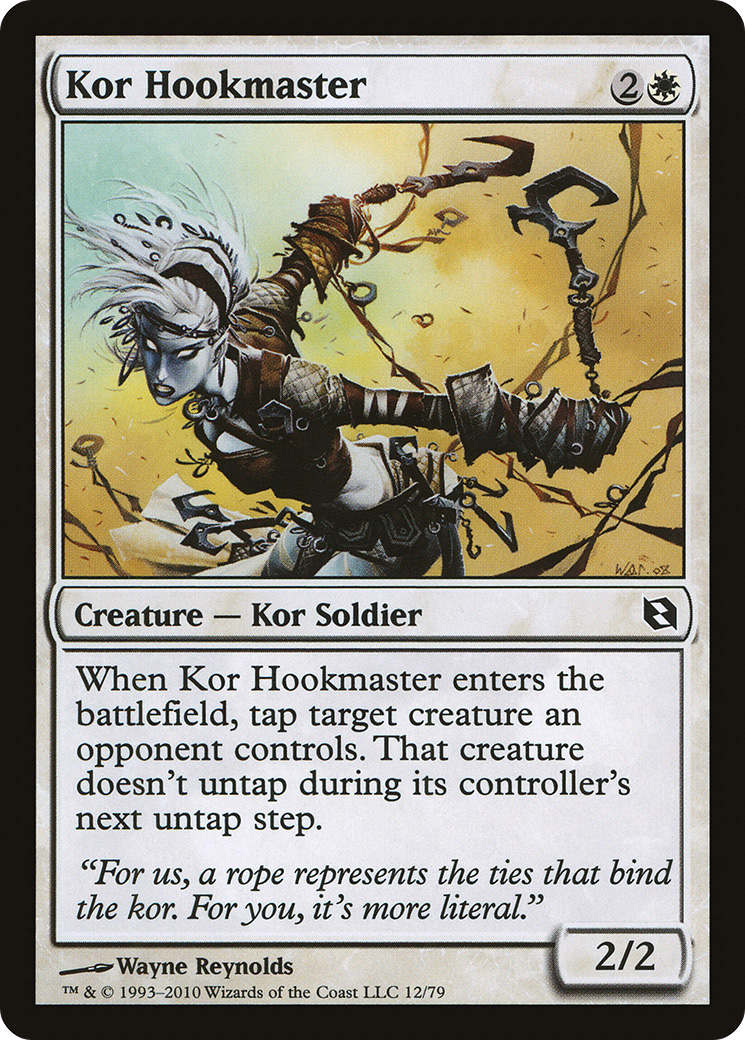 {C} Kor Hookmaster [Duel Decks: Elspeth vs. Tezzeret][DDF 012]