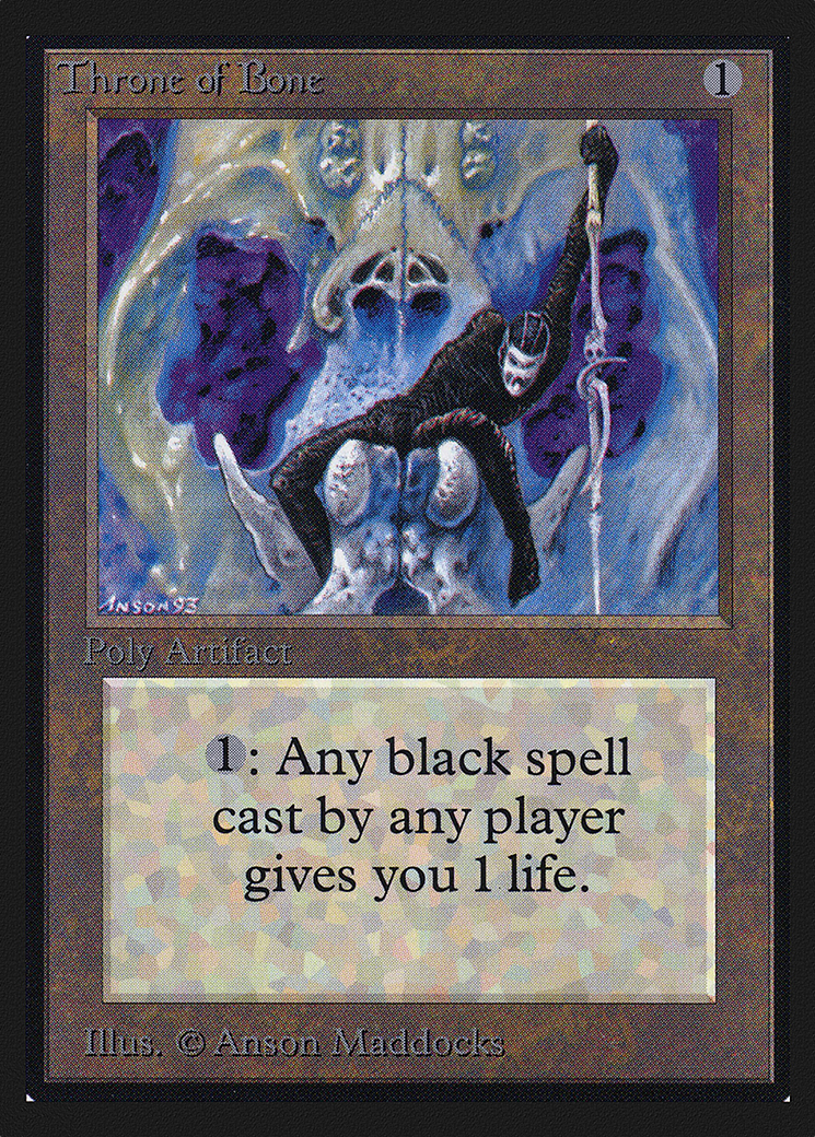 {C} Throne of Bone [Collectorsâ Edition][GB CED 274]