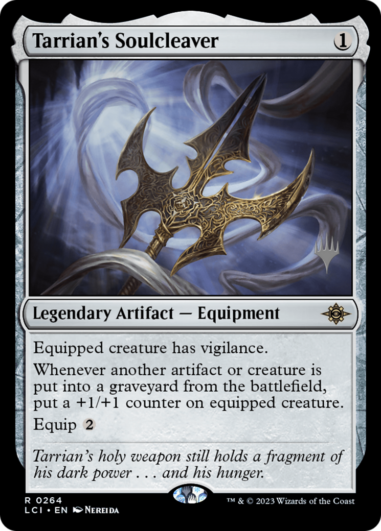 {@R} Tarrian's Soulcleaver (Promo Pack) [The Lost Caverns of Ixalan Promos][PP LCI 264]