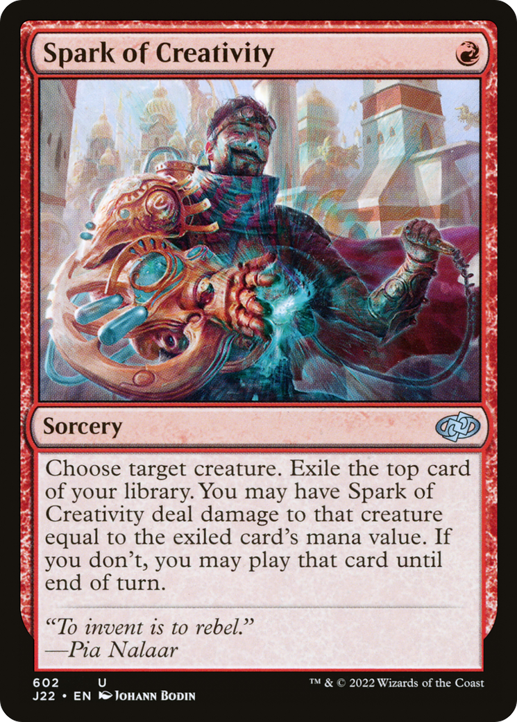{C} Spark of Creativity [Jumpstart 2022][J22 602]