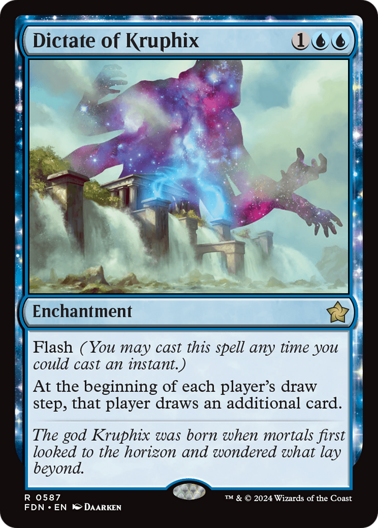 {@R} Dictate of Kruphix [Foundations][FDN 587]