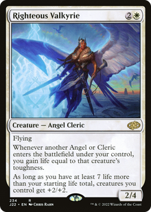 {R} Righteous Valkyrie [Jumpstart 2022][J22 234]