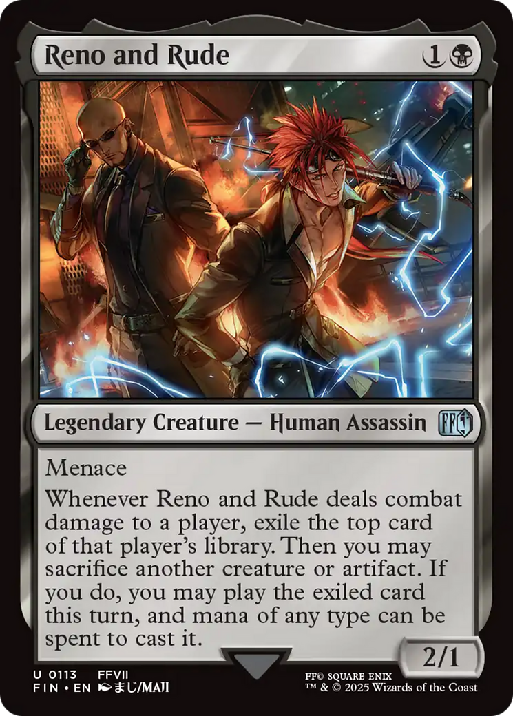 {@C} Reno and Rude [FINAL FANTASY][FIN 113]