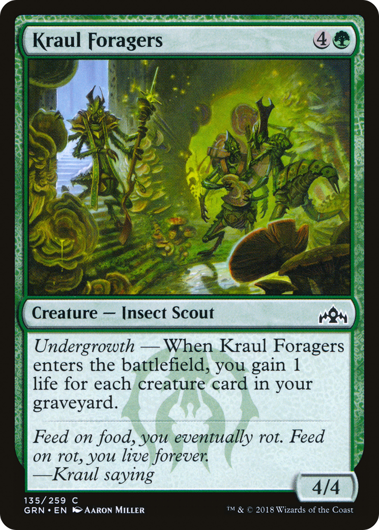 {C} Kraul Foragers [Guilds of Ravnica][GRN 135]
