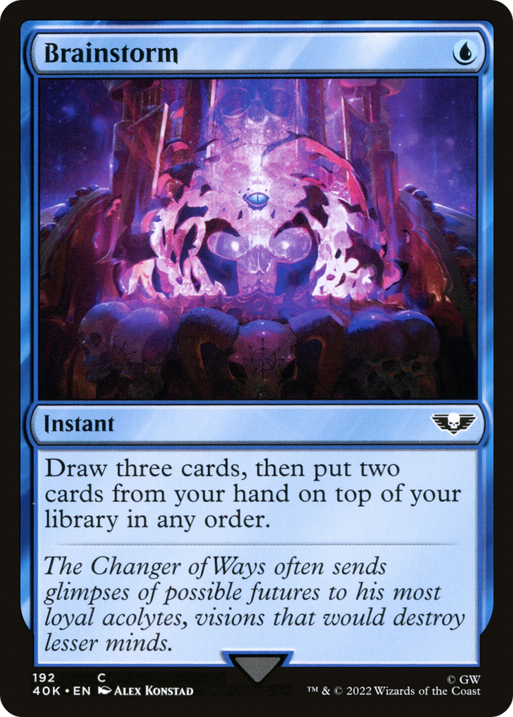 {C} Brainstorm [Universes Beyond: Warhammer 40,000][40K 192]