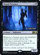 {R} Dread Presence [Core Set 2020 Prerelease Promos][PR M20 096]