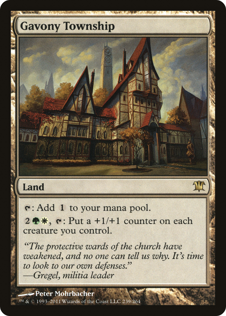 {R} Gavony Township [Innistrad][ISD 239] - Misty Mountain Games