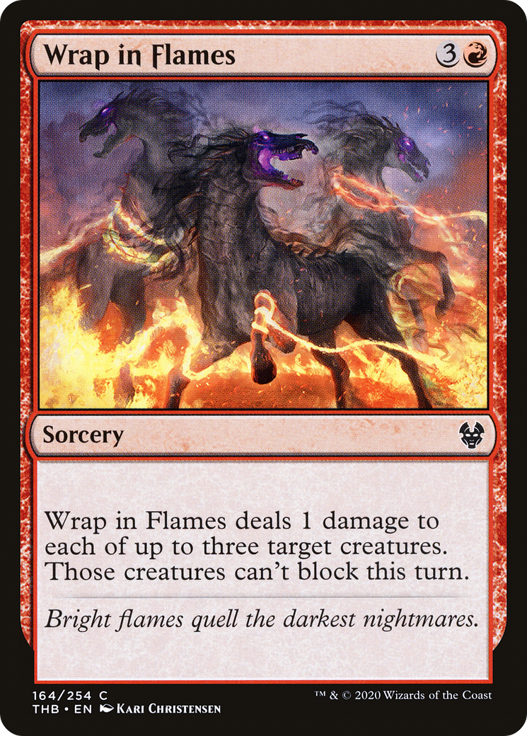 {C} Wrap in Flames [Theros Beyond Death][THB 164]