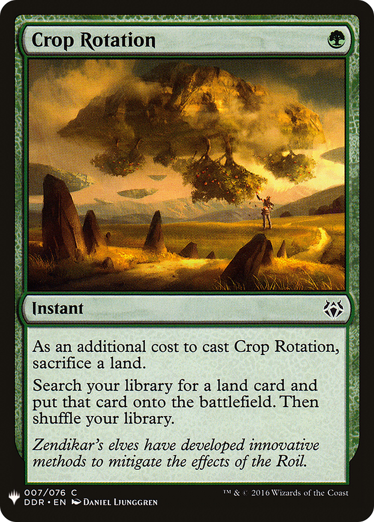 {C} Crop Rotation [Mystery Booster][LS DDR 007]