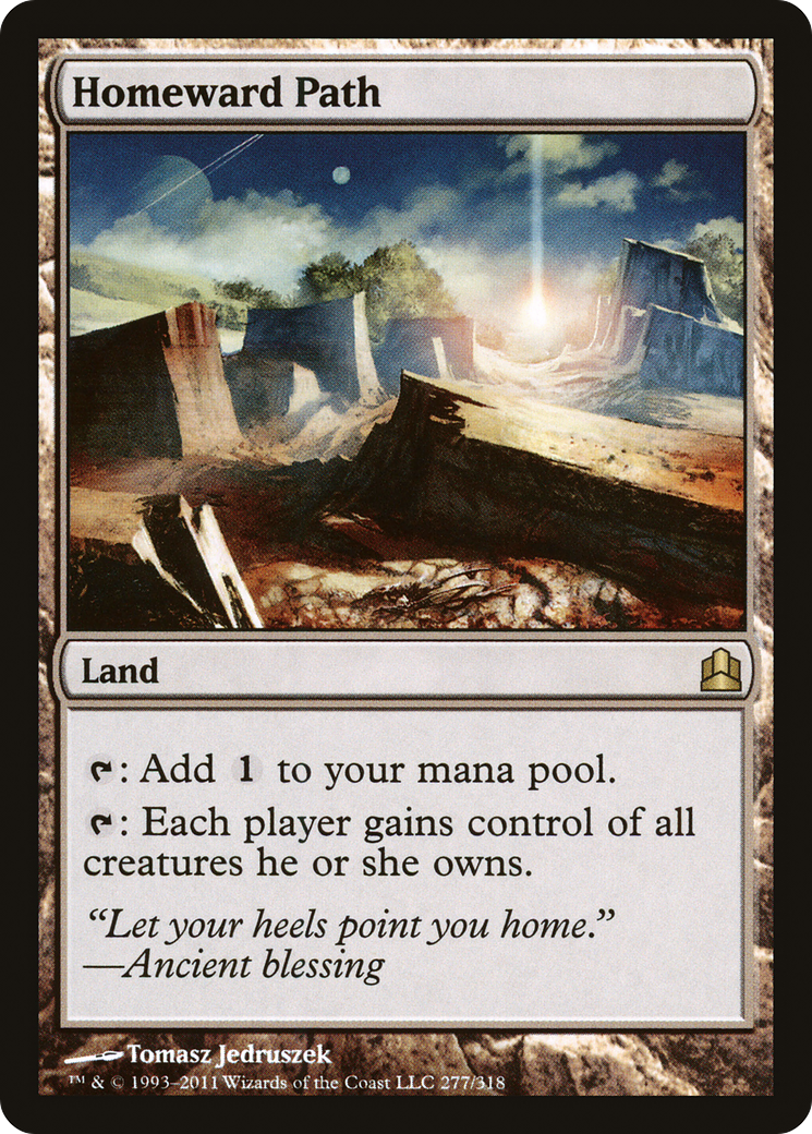 {R} Homeward Path [Commander 2011][CMD 277]