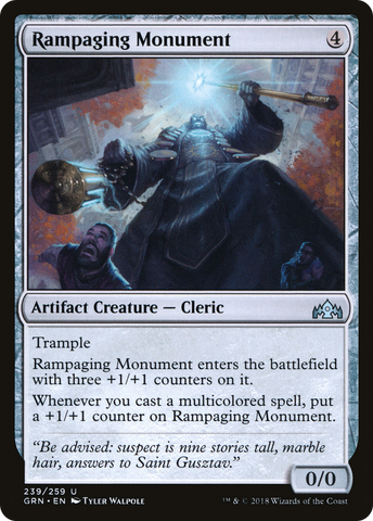 {C} Rampaging Monument [Guilds of Ravnica][GRN 239]