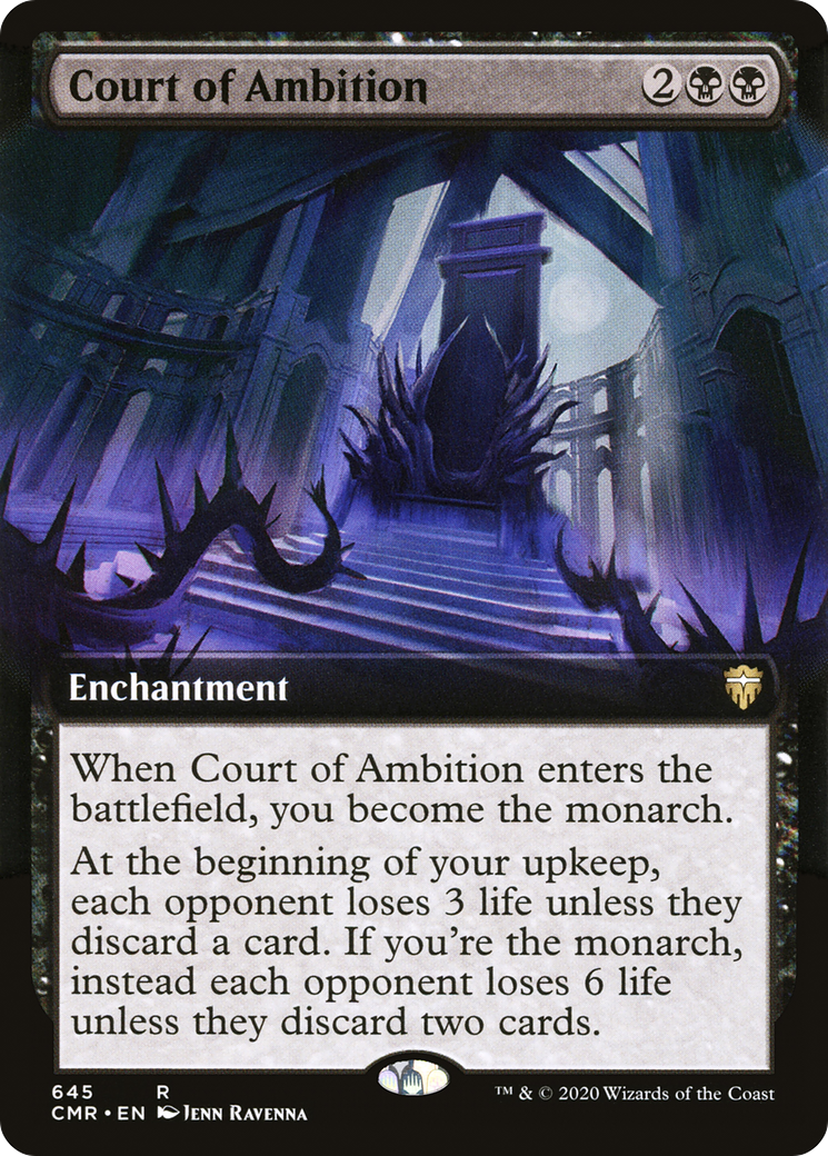 {R} Court of Ambition (Extended Art) [Commander Legends][CMR 645]