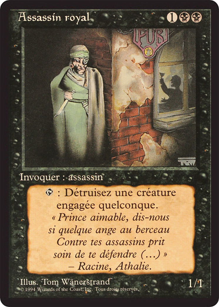 {F} Royal Assassin [Foreign Black Border][FBB 3ED 125]