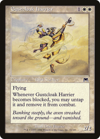 {C} Gustcloak Harrier [Onslaught][ONS 034]