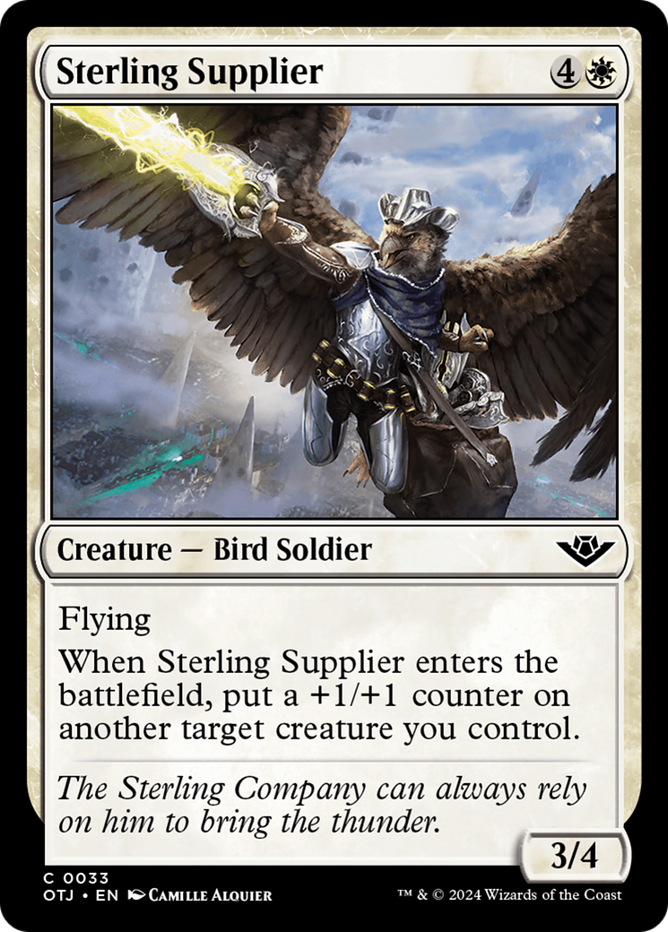 {@C} Sterling Supplier [Outlaws of Thunder Junction][OTJ 033]