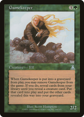 {C} Gamekeeper [Urza's Destiny][UDS 106]